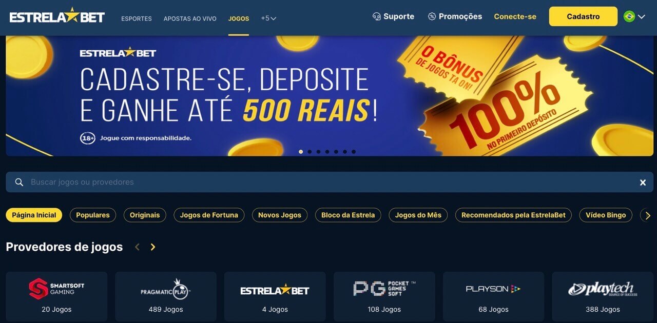 EstrelaBet casino online  - Como Funciona