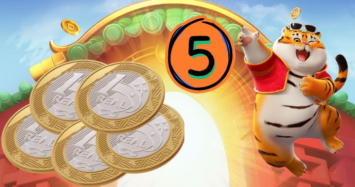 Como jogar o slot Fortune Tiger com um depósitos de 5 reais